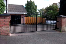 Driveway gates - Culmore - Irwin Dougherty Engineering - Home